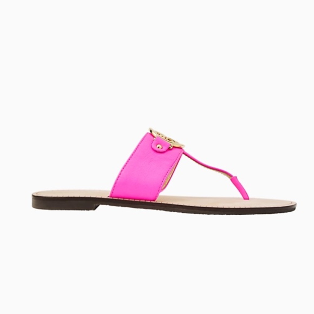 Lilly Pulitzer Rousseau sandal Prosecco pink